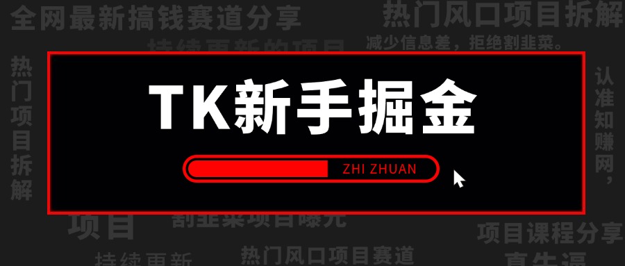 【2024.10.14更新】TK新手掘金 从0基础开始学TK运营,实操技能全覆盖,从注册到变现全攻略