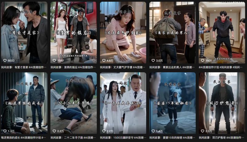 抖音93W粉丝博主老朱故事会亲授AI都市故事短视频教学，从选题到成片的全过程，小白也能够快速起号涨粉接广告变现-AI副业网